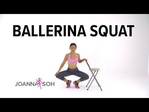 How to do Ballerina Squat | Joanna Soh