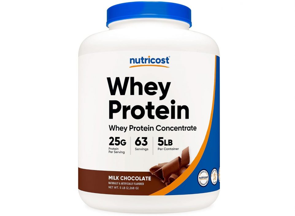 Nutricost milk chocolate whey protein