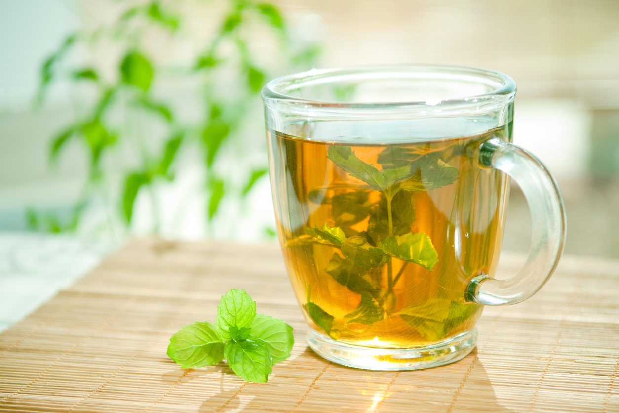 spearmint tea for hormonal acne