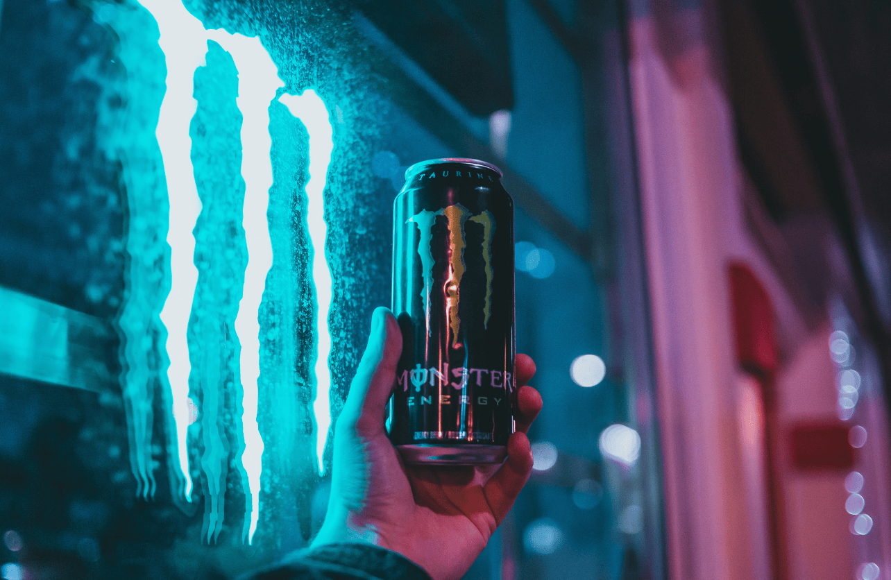 how much caffeine is in monster