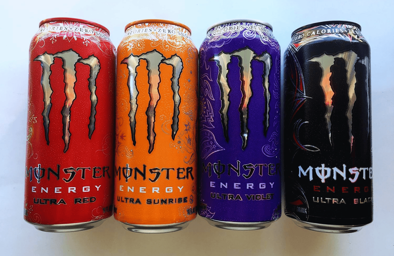 how much caffeine is in monster